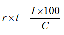 Formule inverse interesse semplice