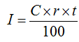 Formula interesse semplice