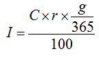 Formula interesse semplice