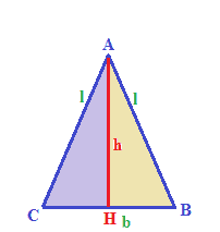 Teorema di Pitagora e triangolo isoscele