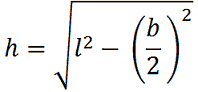 Teorema di Pitagora e triangolo isoscele
