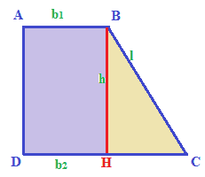 Teorema di Pitagora e trapezio rettangolo