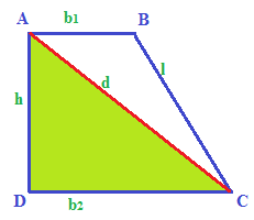 Teorema di Pitagora e trapezio rettangolo