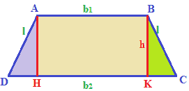 Teorema di Pitagora e trapezio isoscele
