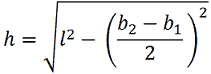 Teorema di Pitagora e trapezio isoscele