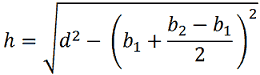 Teorema di Pitagora e trapezio isoscele