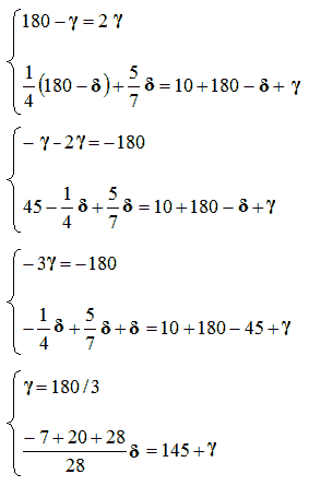 Problemi di I grado di geometria