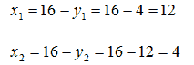 Problemi di I grado a due incognite