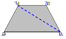 Diagonali del trapezio isoscele