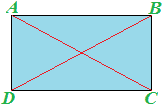 Diagonali del rettangolo