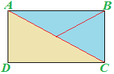 Diagonali del rettangolo