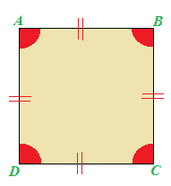 Lati e angoli del quadrato