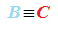 B coincide con C