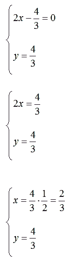 Risoluzione di un sistema lineare di due equazioni con due incognite con metodo di riduzione