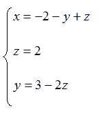 Sistemi di tre equazioni di primo grado in tre incognite
