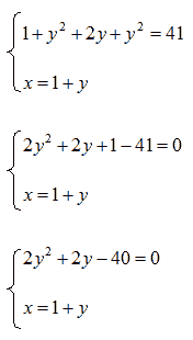 Sistemi Di Equazioni Di Secondo Grado