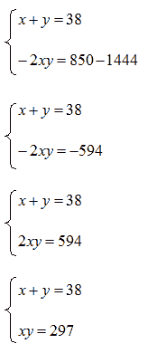 formule di waring