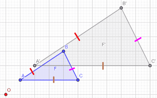 Omotetia di un triangolo