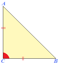 Triangolo isoscele rettangolo
