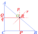 Assi del triangolo e circocentro del triangolo rettangolo