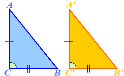 Criteri di congruenza del triangolo rettangolo