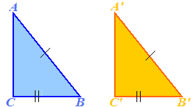 Criteri di congruenza del triangolo rettangolo