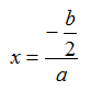 Formula risolutiva ridotta