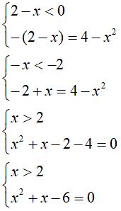 Risoluzione di equazioni con valore assoluto