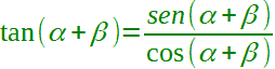 Formula di addizione della tangente