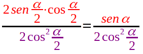 Formule di bisezione della tangente