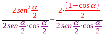 Formule di bisezione della tangente