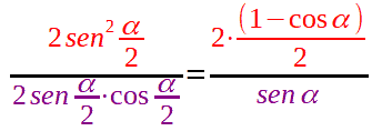 Formule di bisezione della tangente