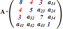 Matrice diagonale
