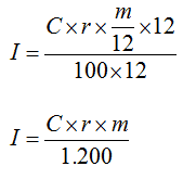 Formula interesse semplice