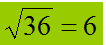 Estrazione di radice quadrata