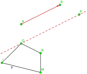 Traslazione di una figura F