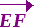 Vettore EF